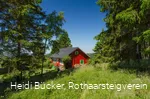Rotes Haus am Rothaarsteig zwischen Lenneplätze und Langewiese
