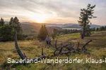 Zwei Wanderer auf der Hochheide Kahle Pön