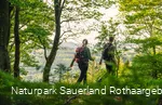 Pfad auf der Bergkuppe Rösberg