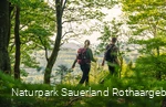 Pfad auf der Bergkuppe Rösberg