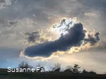 Gewitterwolke über dem Osterkopf