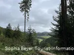 Ausblick am Treis auf dem Uplandsteig 